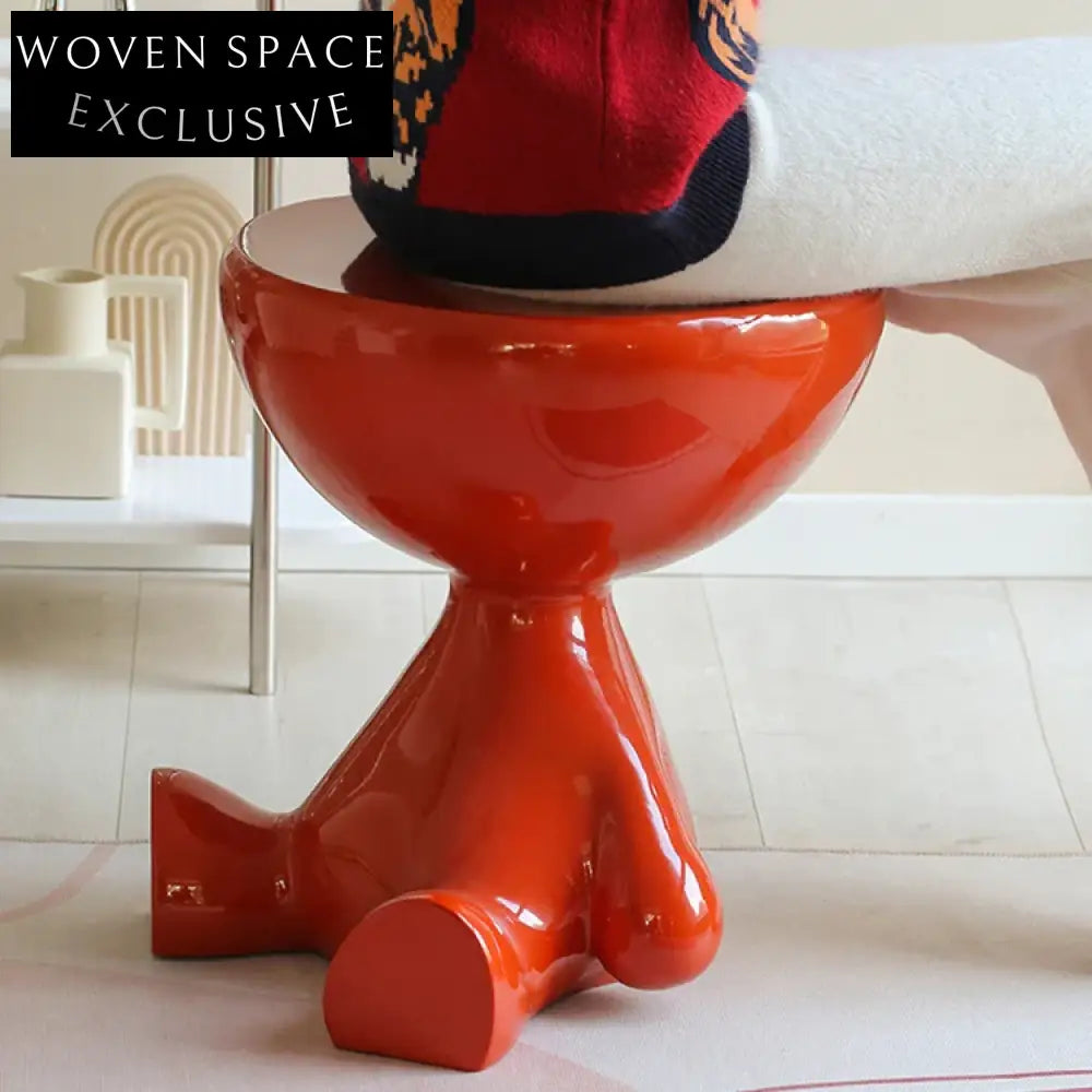 Modern Creative Kids' Tables Lovely Shape Handmade Resin Accent Coffee Table