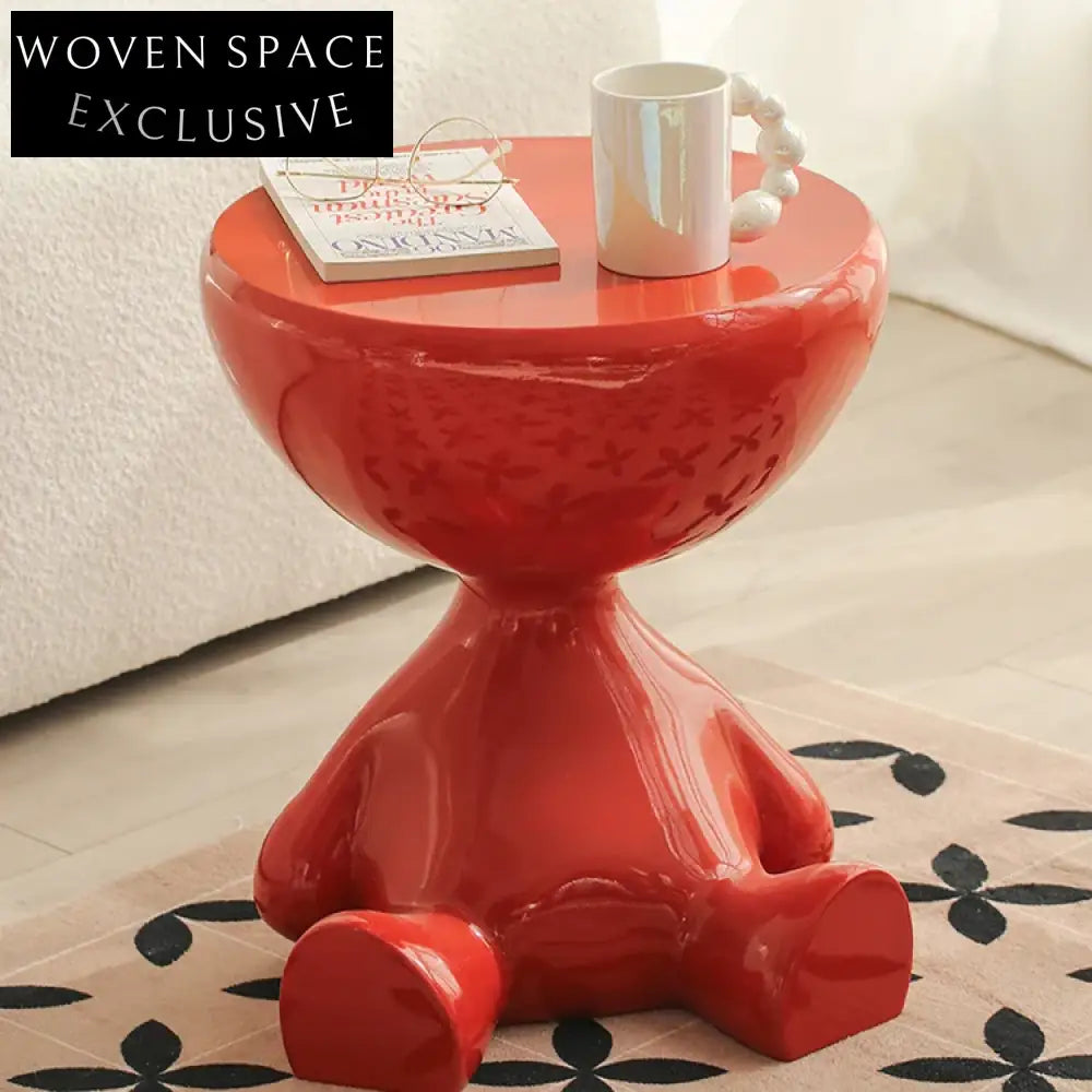 Modern Creative Kids' Tables Lovely Shape Handmade Resin Accent Coffee Table