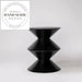 Modern Creative Solid Wood Round Accent Living Room Side Table