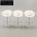 Modern Creative Swivel Adjustable Metal Leg Counter Bar Stool