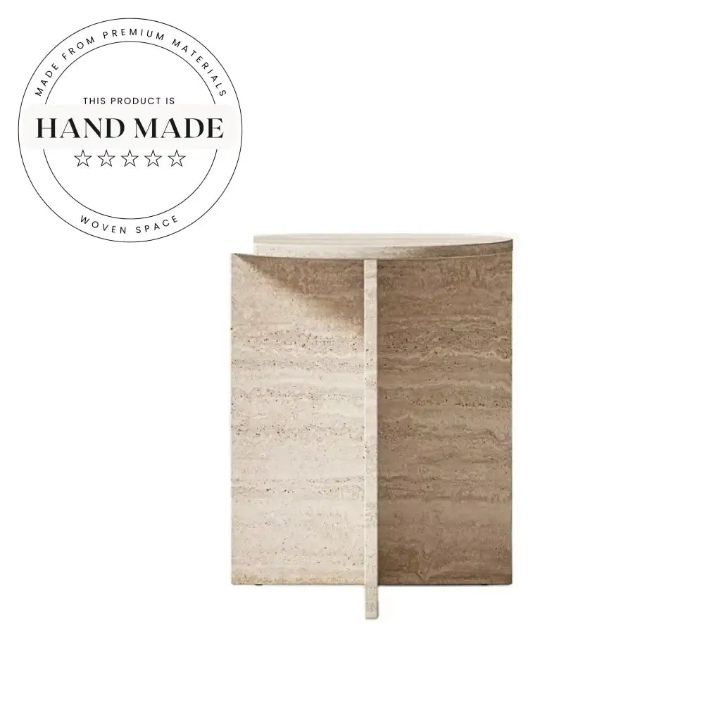 Modern Custom Carrara Marble Luxury Stone Design Side Table