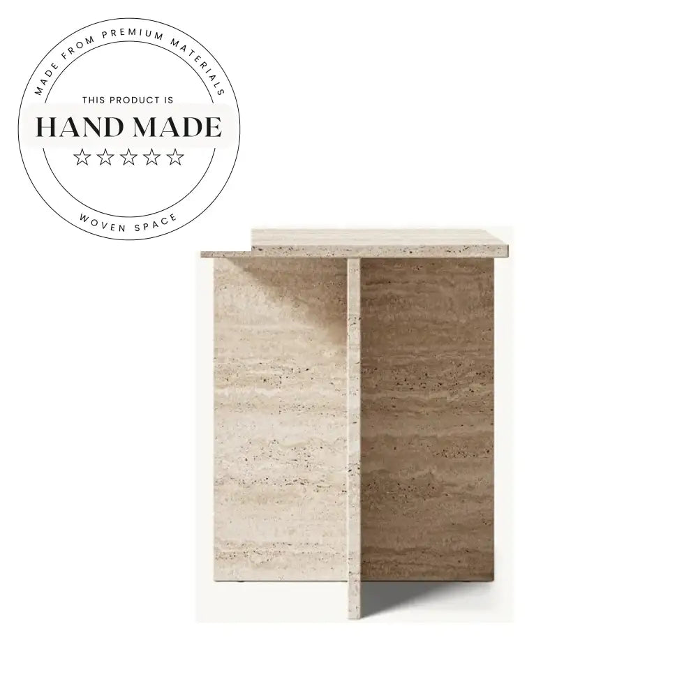 Modern Custom Carrara Marble Luxury Stone Design Side Table