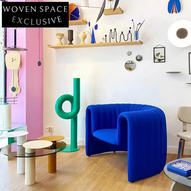 Modern Custom Shaped Smart Iron Floor Lamp for Home Living Room Hotel Decor