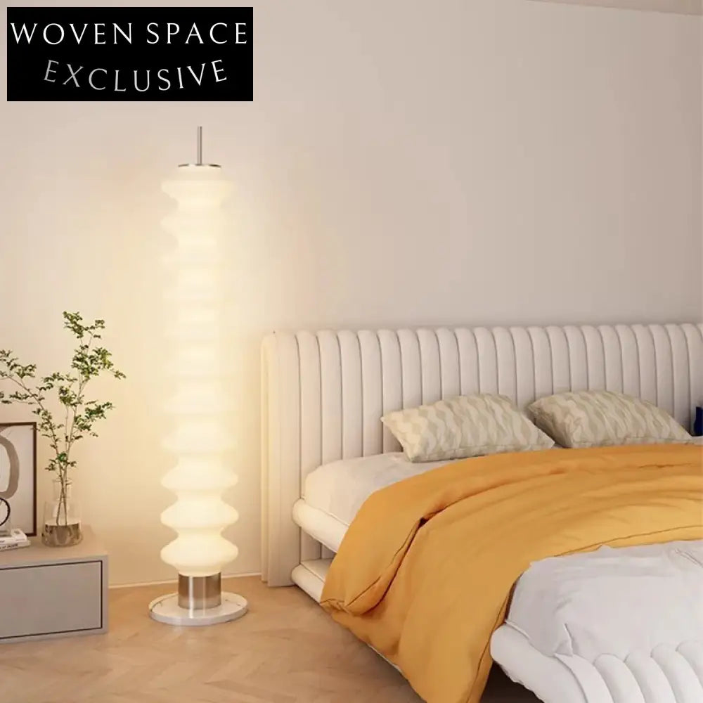 Modern Decorative Gourd Shape Living Room Entryway Floor Standing Light Fixture