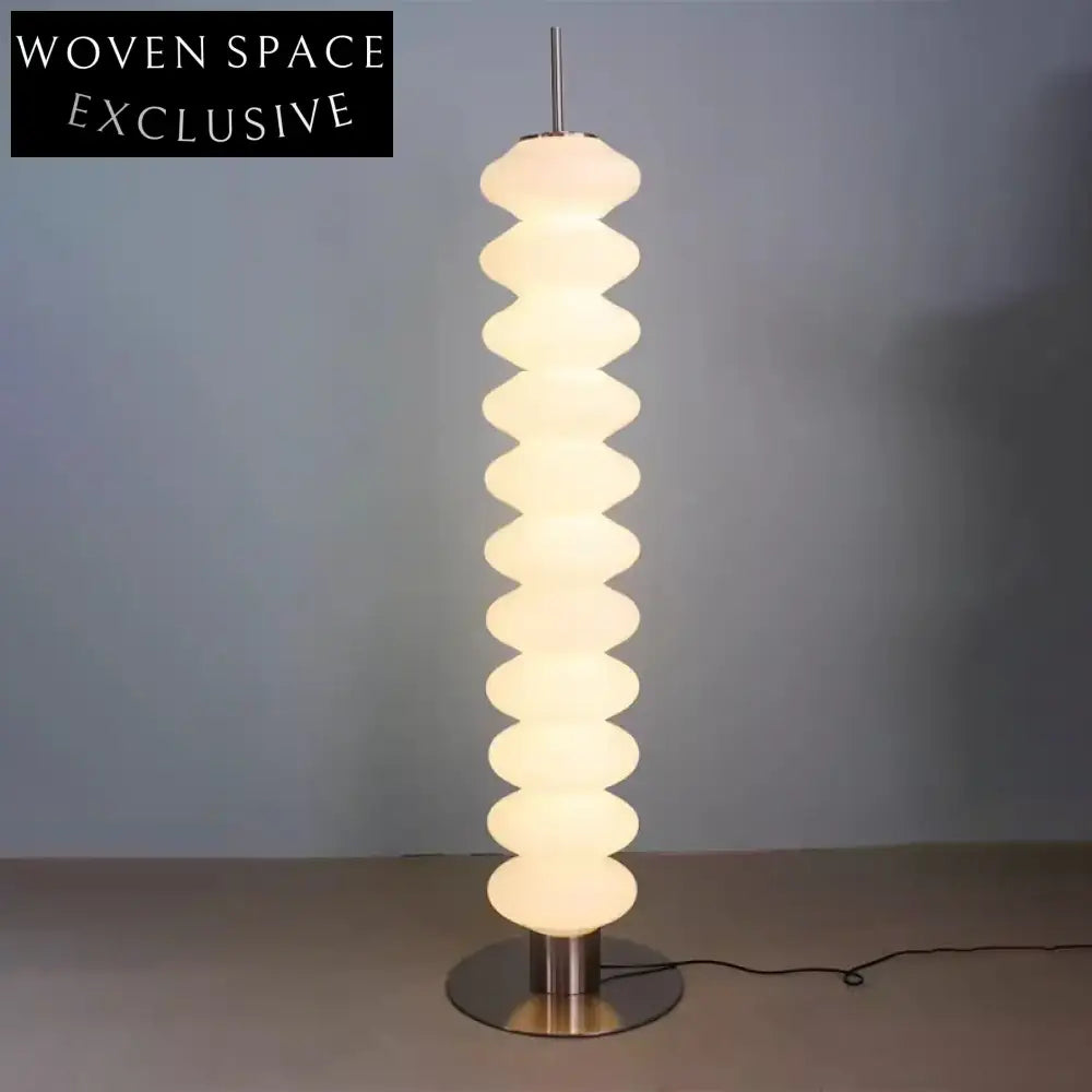 Modern Decorative Gourd Shape Living Room Entryway Floor Standing Light Fixture