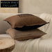 Modern Decorative Square Cotton Linen Sofa Bedroom Throw Pillow