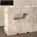 Modern Design Natural Stone Travertine Living Room Sofa Side Coffee Table