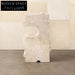 Modern Design Natural Stone Travertine Living Room Sofa Side Coffee Table