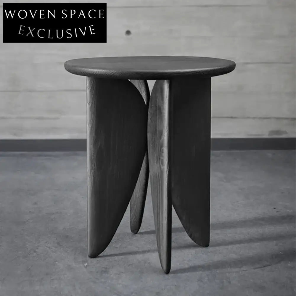 Modern Design Solid Wood Round Coffee Side Table for Living Room Home Villa