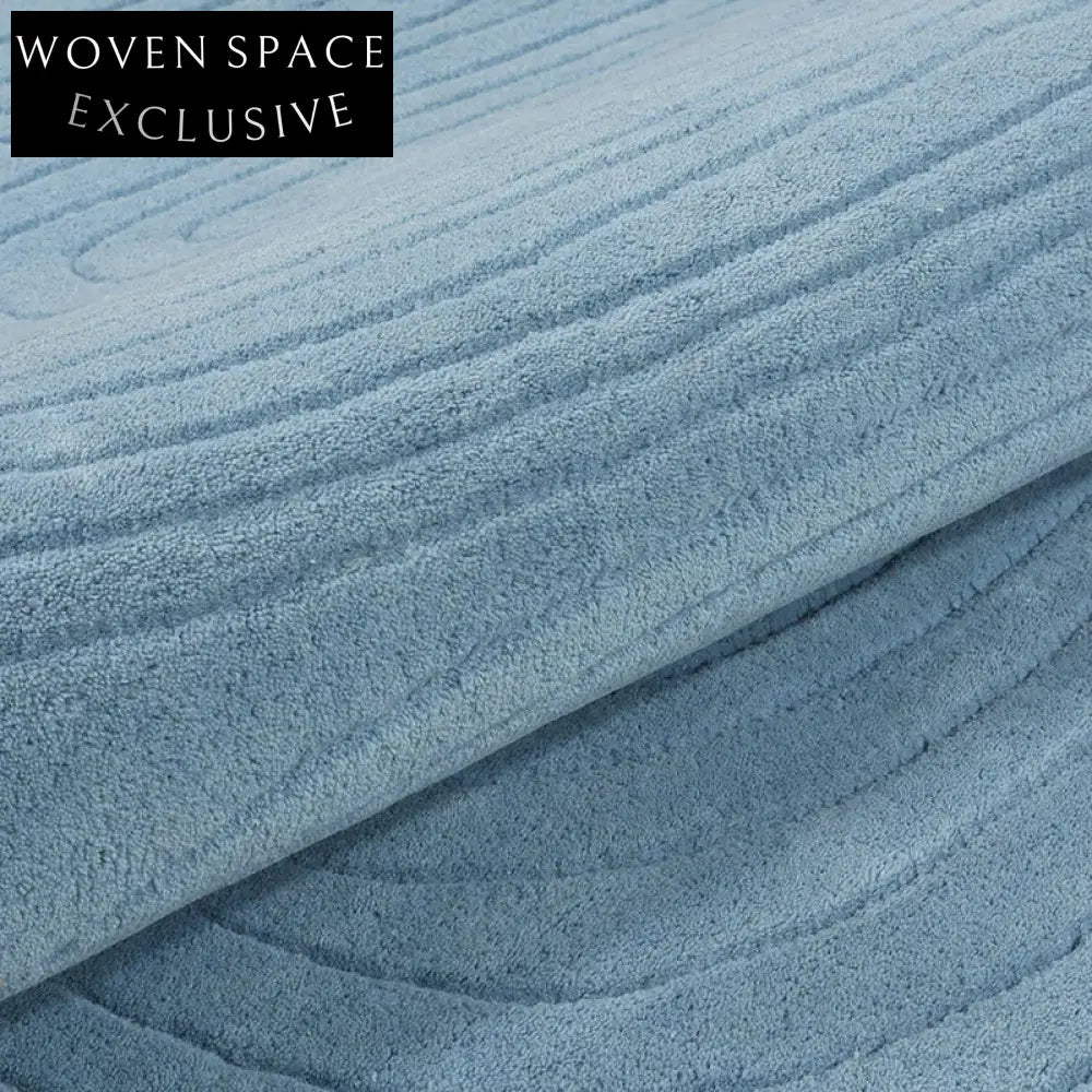 Modern Designer Irregular Polyester Area Rug for Living Room Bedroom Decor