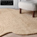 Modern Designer Irregular Polyester Area Rug for Living Room Bedroom Decor