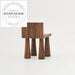 Modern Designer Retro Solid Wood Dining Chair for Bistro & Homestay
