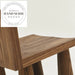 Modern Designer Retro Solid Wood Dining Chair for Bistro & Homestay