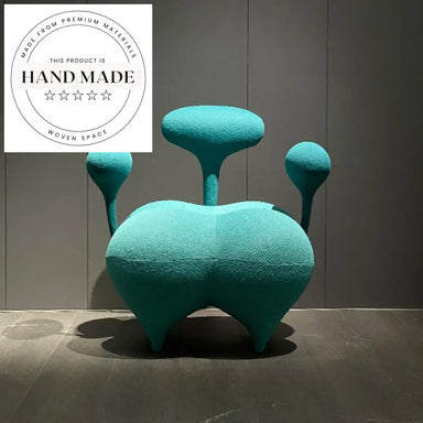 Modern Designer Revolving Tufted Accent Recliner Sofa for Leisure Living Room