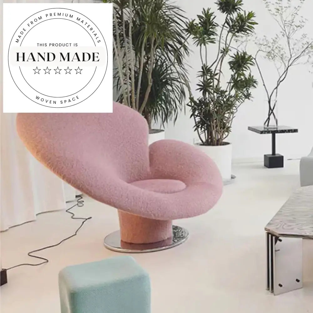 Modern Designer Single Recliner Accent Fabric Lounge Chair