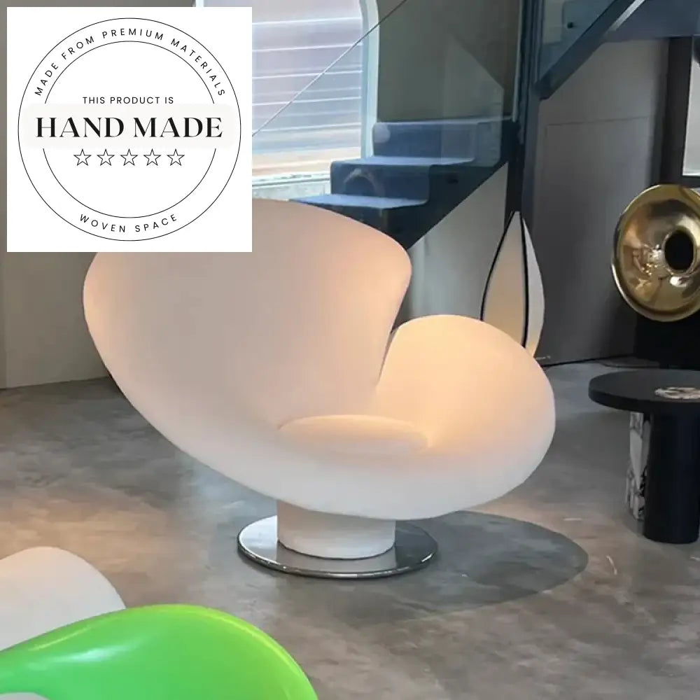 Modern Designer Single Recliner Accent Fabric Lounge Chair