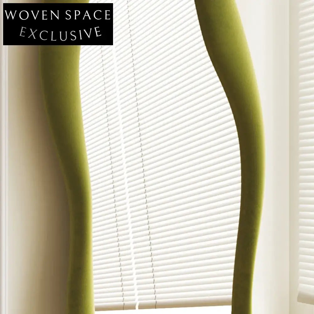 Modern Elegant Full Length Floor Mirror with Plywood Frame Home Decor