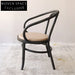 Modern Elegant Rattan Seat Thonet Bentwood Dining Arm Chair