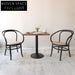 Modern Elegant Rattan Seat Thonet Bentwood Dining Arm Chair