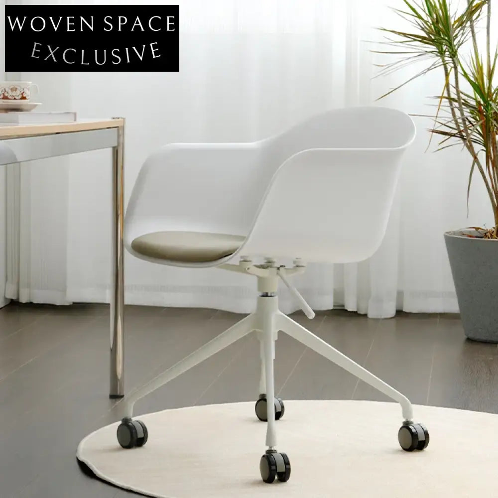Modern Ergonomic High-Back Leather Swivel Office Chair for Comfort