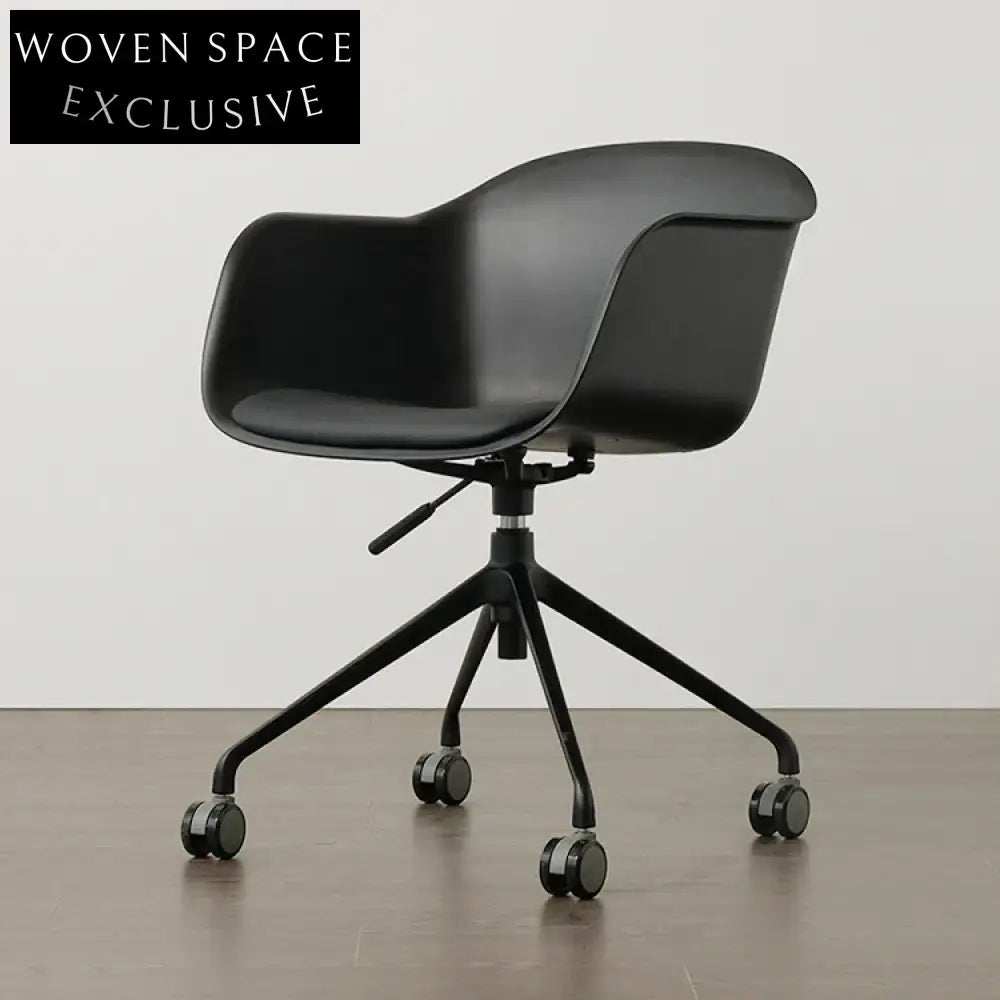 Modern Ergonomic High-Back Leather Swivel Office Chair for Comfort