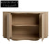 Modern Extendable Solid Wood Console Cabinet with Drawer Sideboard