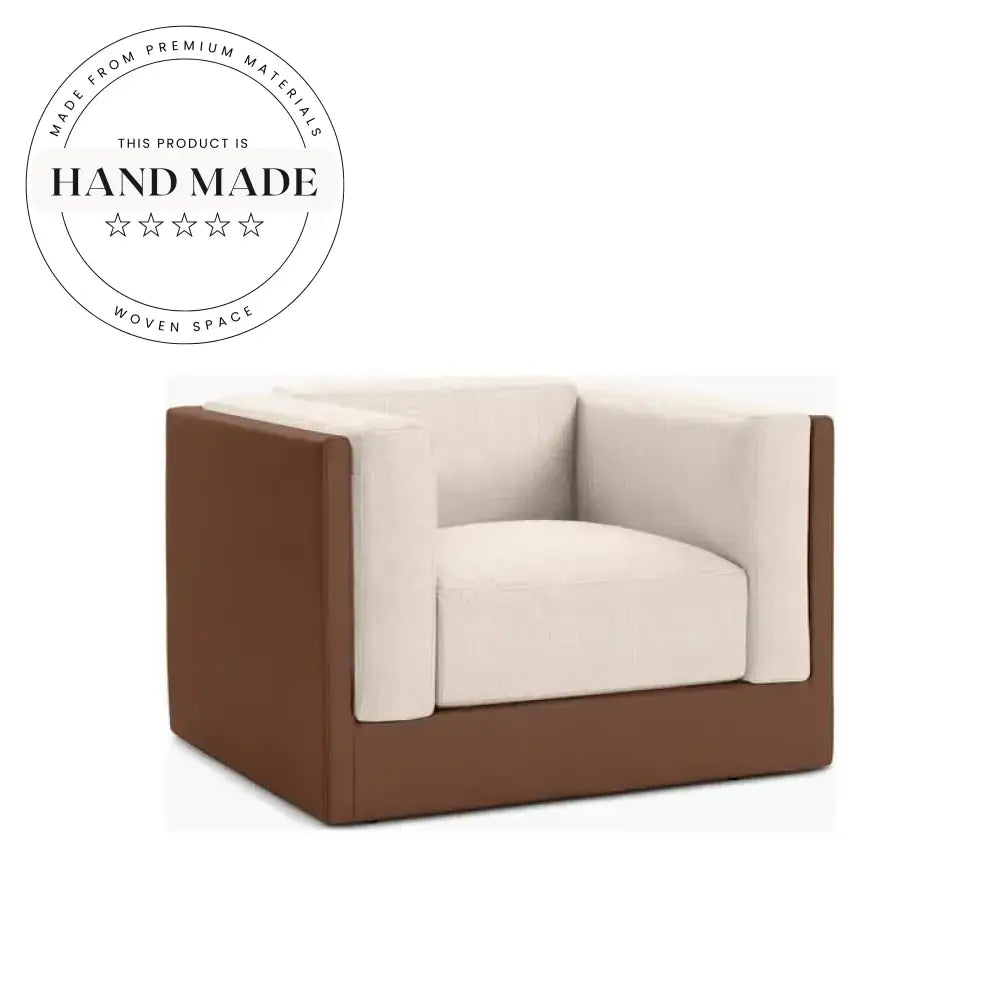 Modern Fabric Accent Leisure Recliner Chair for Living Room & Office Spaces