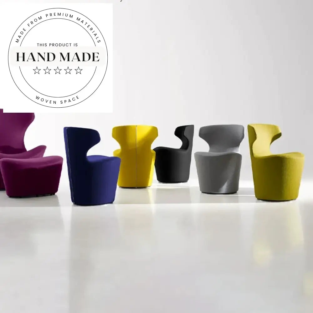 Modern Fabric Accent Living Room Swivel Dining Chair