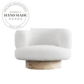 Modern Fabric Boucle Accent Armchair for Living Room Lounge Home