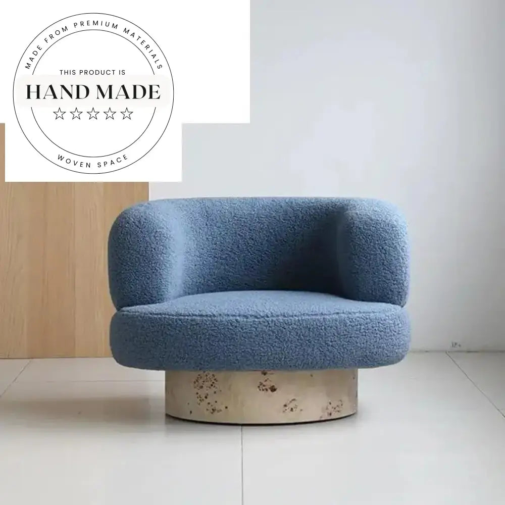 Modern Fabric Boucle Accent Armchair for Living Room Lounge Home