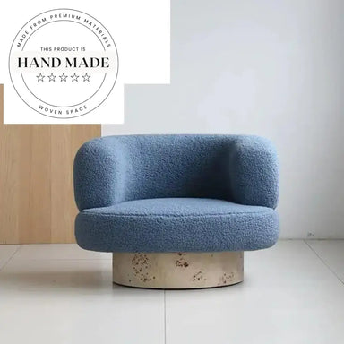 Modern Fabric Boucle Accent Armchair for Living Room Lounge Home