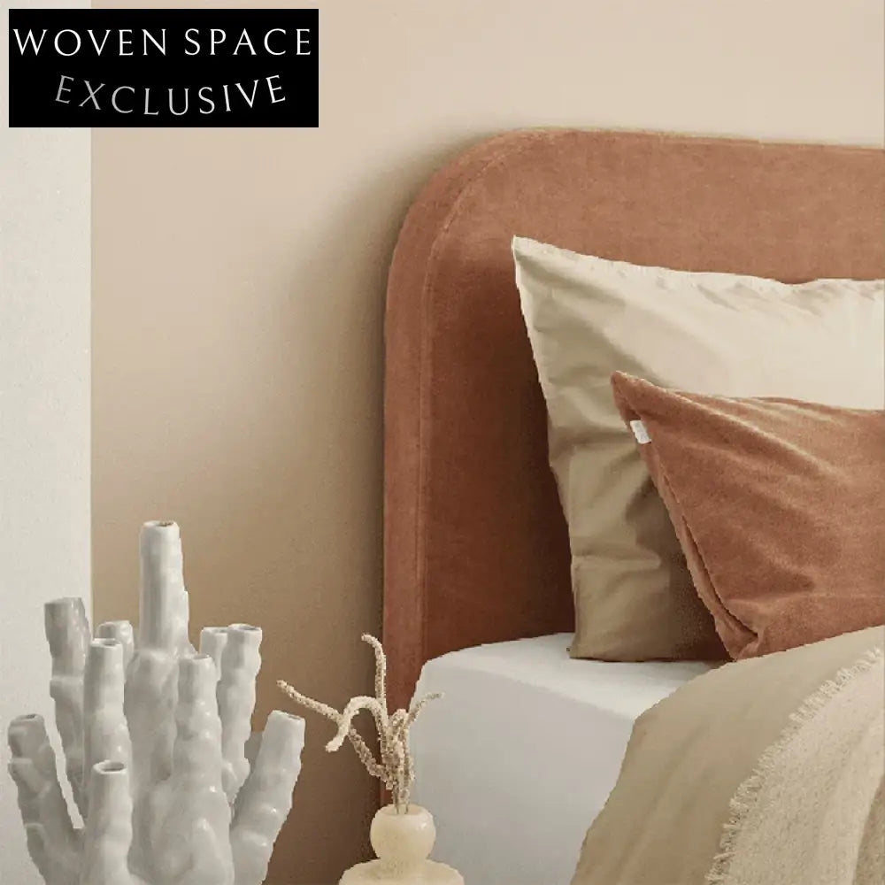 Modern Fabric Double Bed for Kids & Adults Bedroom Furniture