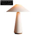 Modern Fabric Mushroom Table Lamp, Elegant Decorative Bedside Accent Lighting