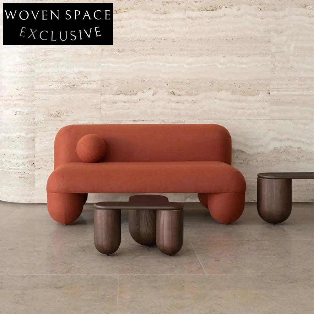 Modern Fabric Sectional Sofa for Living Room Lounge Hotel Lobby Seating