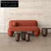 Modern Fabric Sectional Sofa for Living Room Lounge Hotel Lobby Seating