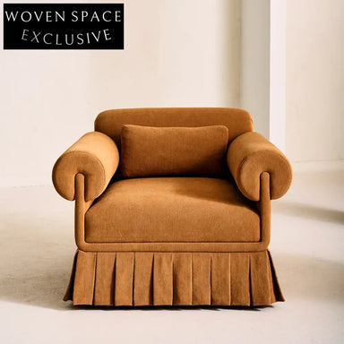 Modern Fabric Single Seat Sofa for Hotel Waiting Room or Home Villa