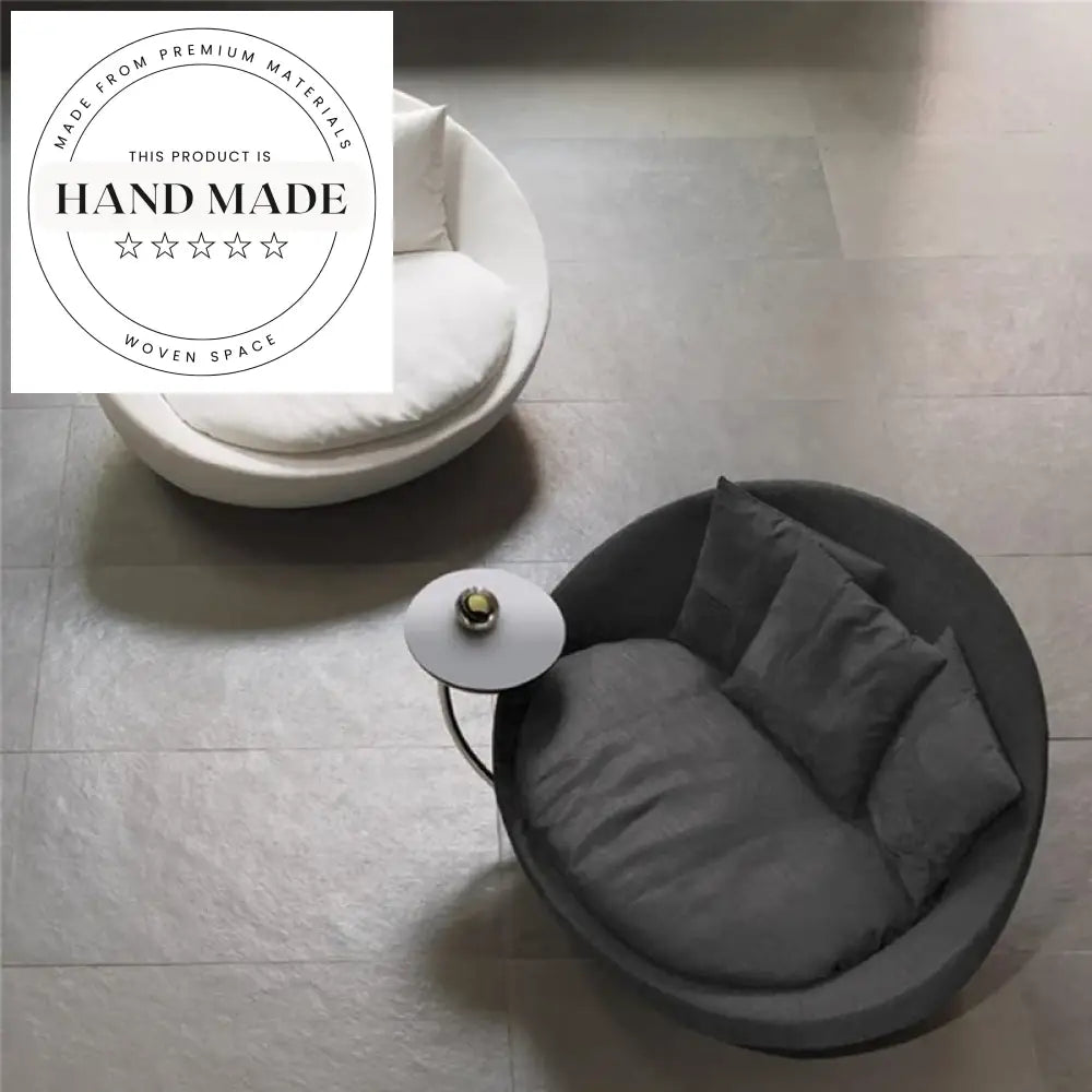 Modern Fabric Swivel Leisure Accent Chair with Removable Tray