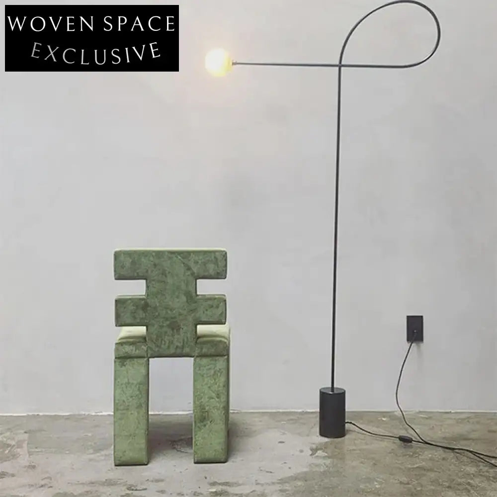 Modern Fabric Upholstered Dining Chair with Backrest for Cafe Restaurant Home