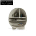 Modern Fiberglass Egg Shaped Living Room Wall Bookcase 3-Layer Display Shelf