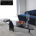 Modern Fiberglass Oval Coffee Table for Chic Living Rooms, Hotel Lounges