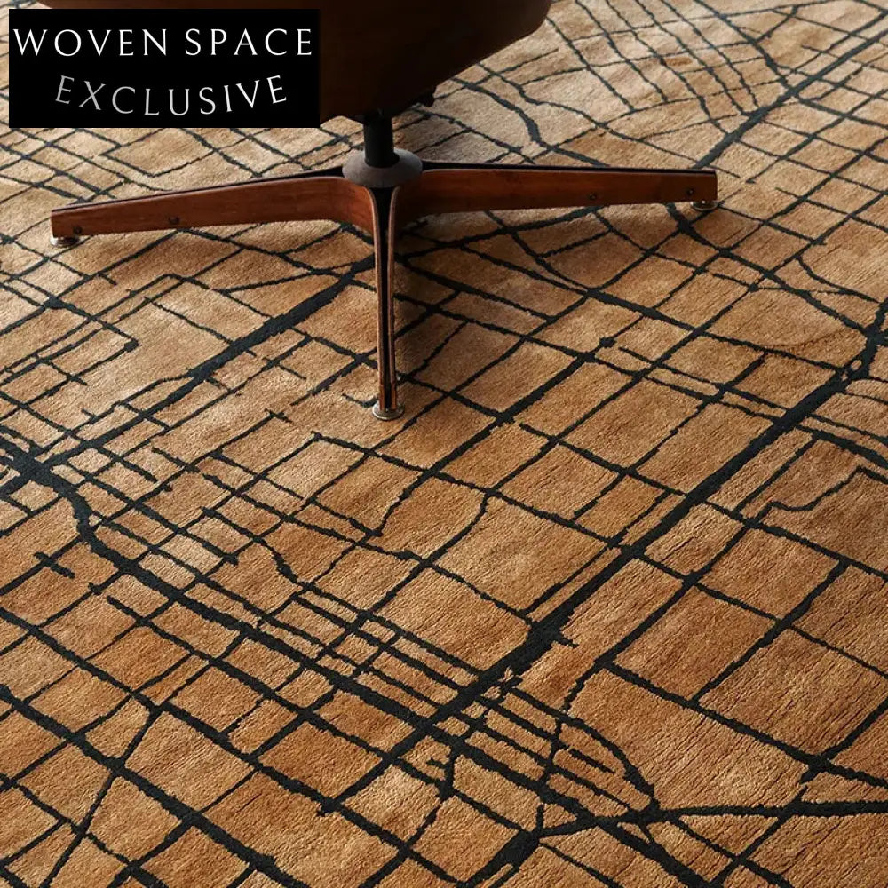 Modern French Cream Stripe Tufted Bathroom Decor Area Rug