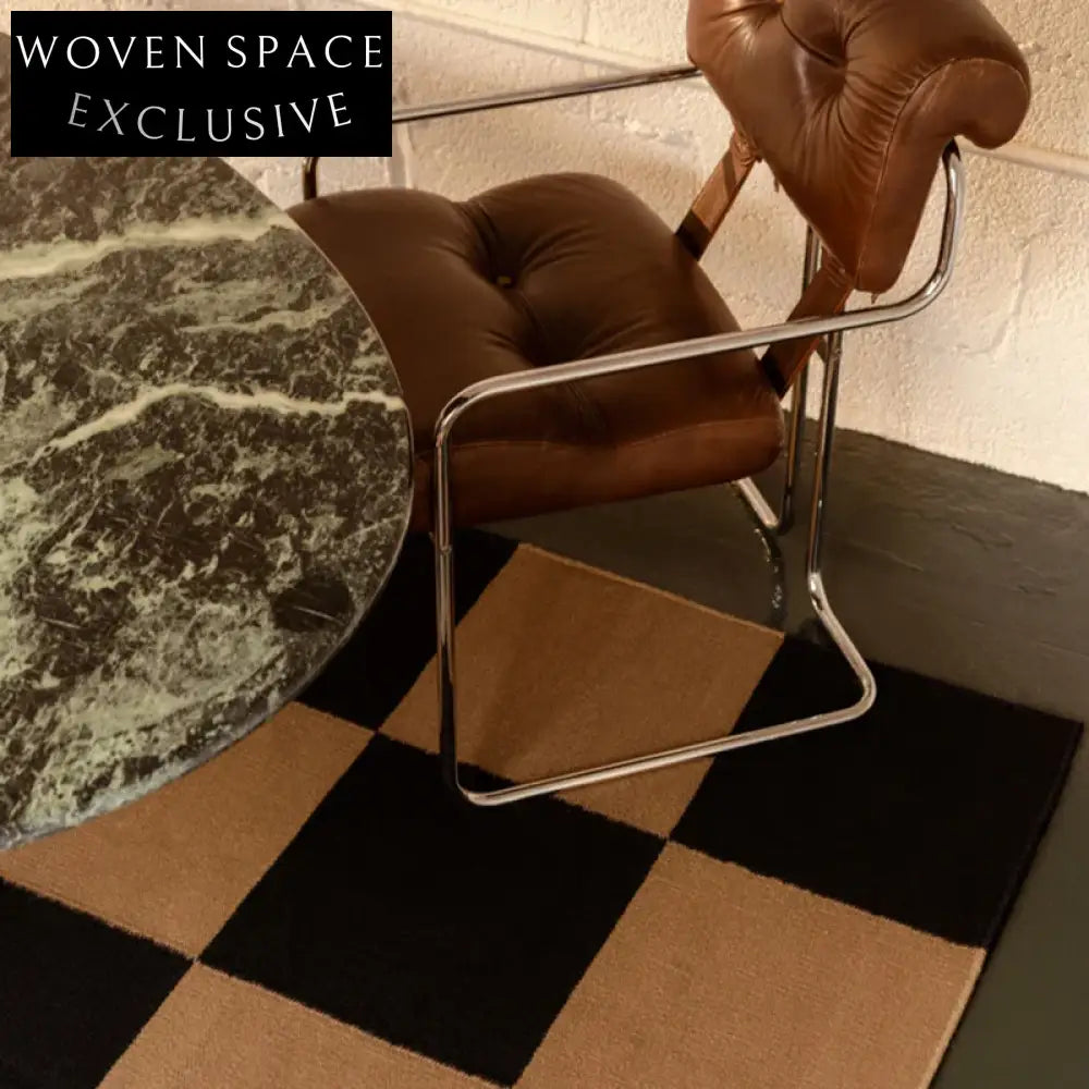 Modern French Plaid Cream Area Rug for Living Room, Bedroom, Sofa, Bedside