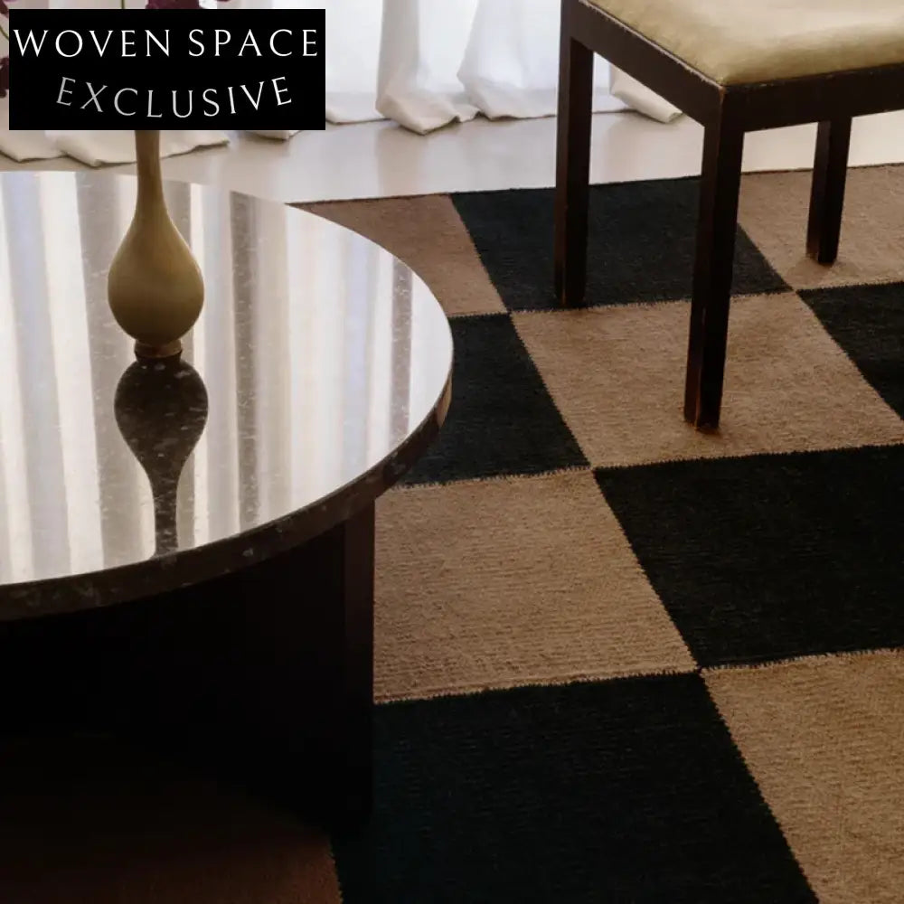 Modern French Plaid Cream Area Rug for Living Room, Bedroom, Sofa, Bedside