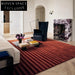 Modern French Retro Polyester Area Rug for Living Room Bedroom Hallway