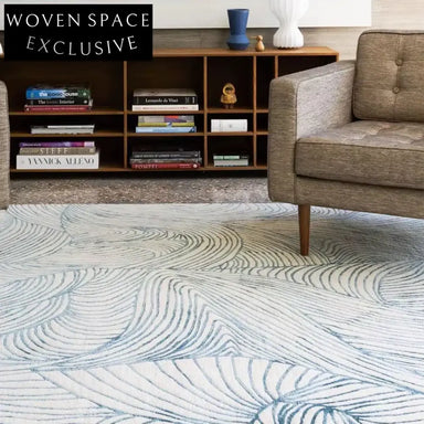 Modern Geometric Abstract Area Rug for Living Room Bedroom Decor