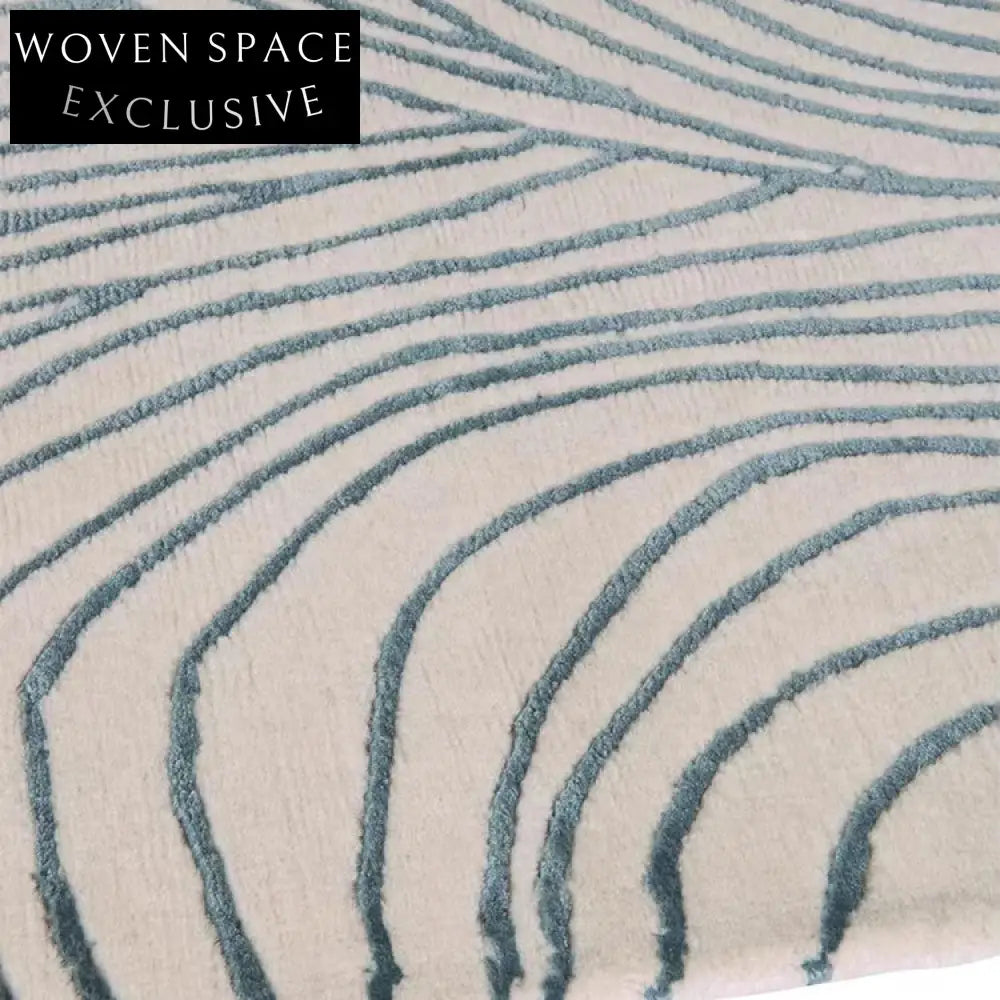Modern Geometric Abstract Area Rug for Living Room Bedroom Decor