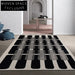 Modern Geometric Area Rug for Living Room and Bedroom Carpet
