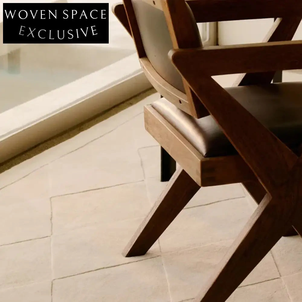 Modern Geometric Area Rug, Soft Polyester, 0.5 Inch Thick, Hand-Tufted Carpet