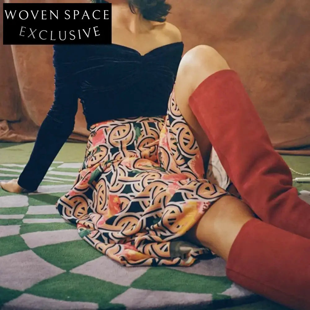 Modern Geometric Circular Area Rug, Soft Polyester Wilton Style Carpet for Living Room