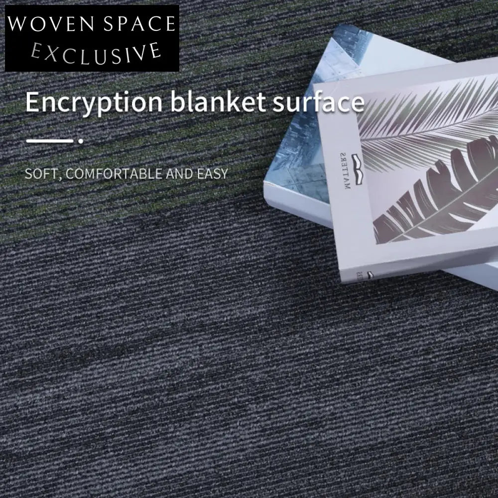 Modern Geometric Gradient Nylon Carpet Tiles for Commercial Office Spaces